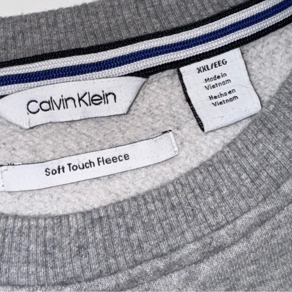 Calvin Klein Sweatshirt Men’s gray Embroidered Logo - Picture 8 of 12